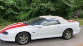 4th gen white 1997 Chevrolet Camaro Z28 convertible For Sale