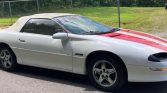 4th gen white 1997 Chevrolet Camaro Z28 convertible For Sale