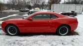 5th gen Inferno Orange 2013 Chevrolet Camaro low miles For Sale