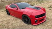 5th gen red 2011 Chevrolet Camaro SS automatic For Sale