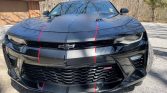 6th gen black 2016 Chevrolet Camaro 2SS V8 For Sale