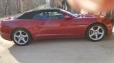 5th gen red 2015 Chevrolet Camaro 2LT RS convertible For Sale