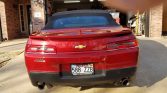 5th gen red 2015 Chevrolet Camaro 2LT RS convertible For Sale