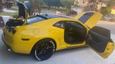 5th gen yellow 2013 Chevrolet Camaro Zl1 automatic For Sale