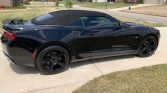 6th gen black 2016 Chevrolet Camaro RS convertible For Sale