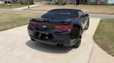 6th gen black 2016 Chevrolet Camaro RS convertible For Sale