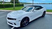 5th gen white 2012 Chevrolet Camaro 2SS convertible For Sale