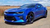 6th gen blue 2016 Chevrolet Camaro 2SS coupe For Sale