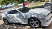 5th gen white 2015 Chevrolet Camaro V6 coupe For Sale
