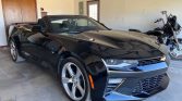 6th gen black 2017 Chevrolet Camaro SS convertible For Sale