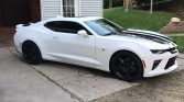 6th gen white 2016 Chevrolet Camaro 2SS low miles For Sale