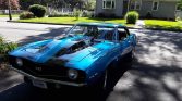 1st gen blue 1969 Chevrolet Camaro 2 door coupe For Sale