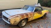 1st gen classic 1969 Chevrolet Camaro convertible For Sale