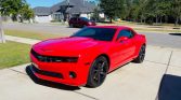 5th gen victory red 2010 Chevrolet Camaro SS coupe manual For Sale
