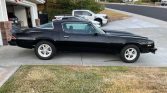 2nd gen black 1977 Chevrolet Camaro Type LT coupe For Sale