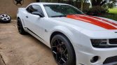 5th gen white 2010 Chevrolet Camaro 2SS coupe automatic For Sale
