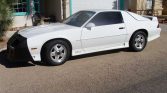 3rd gen white 1991 Chevrolet Camaro Z28 5.7 V8 For Sale