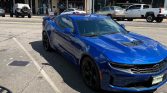 6th gen blue 2021 Chevrolet Camaro LT1 coupe For Sale