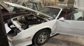 3rd gen white 1989 Chevrolet Camaro IROC-Z convertible For Sale