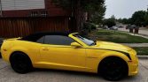 5th gen yellow 2012 Chevrolet Camaro 2SS convertible For Sale