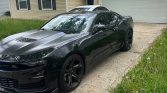 6th gen black 2019 Chevrolet Camaro 1LE coupe For Sale