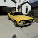 1st gen yellow 1968 Chevrolet Camaro 350 coupe For Sale