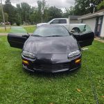 4th gen black 2002 Chevrolet Camaro Z28 V8 T-tops For Sale