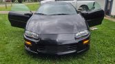 4th gen black 2002 Chevrolet Camaro Z28 V8 T-tops For Sale