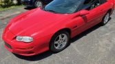 4th gen red 1998 Chevrolet Camaro low miles automatic For Sale