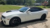 5th gen white 2013 Chevrolet Camaro ZL1 convertible low miles For Sale