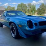 2nd gen blue 1979 Chevrolet Camaro Z28 4spd For Sale