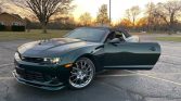 5th gen Green Flash 2015 Chevrolet Camaro 2SS convertible For Sale