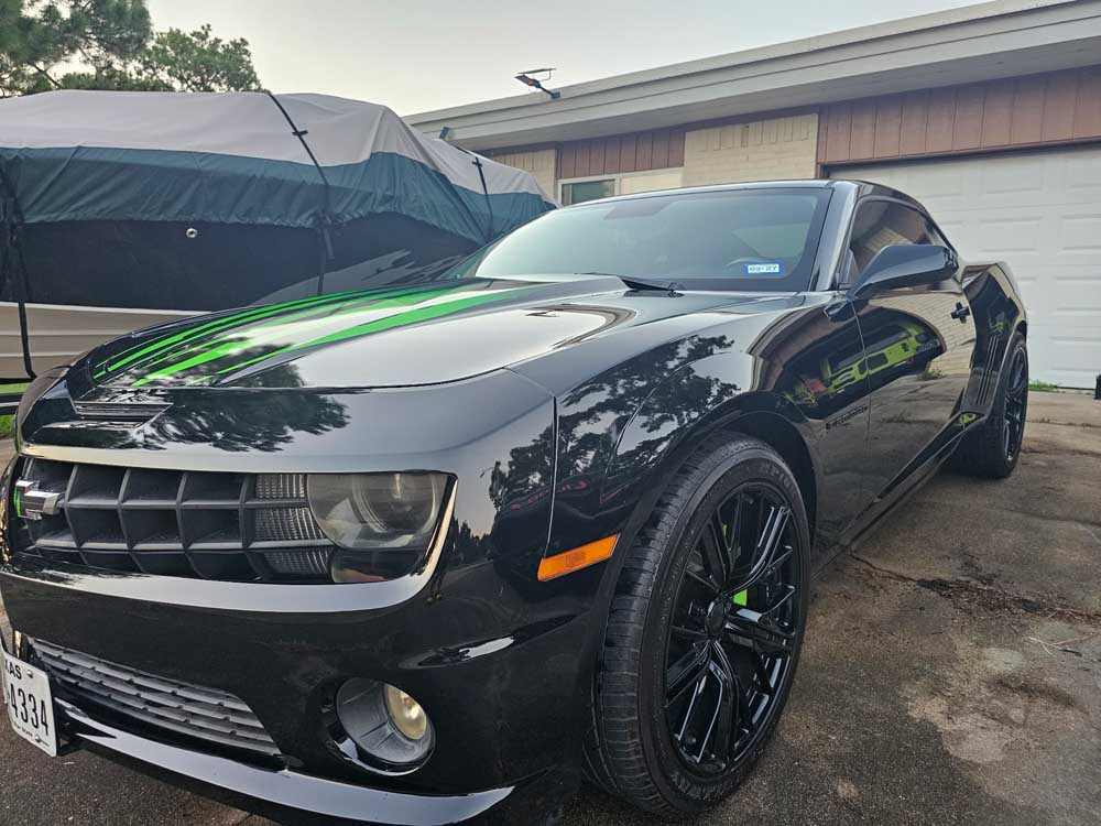 Black 2010 Chevrolet Camaro SS coupe automatic For Sale