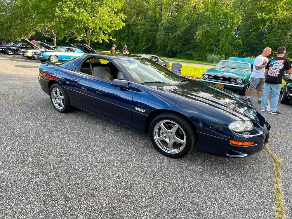 Navy blue metallic 2002 Chevrolet Camaro Z28 manual For Sale